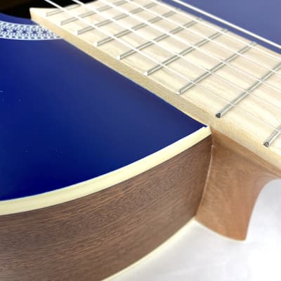 Cordoba Protégé Matiz C-1 Classical Guitar 2021 Classic Blue w/ Matching Bag image 10