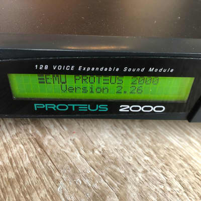 E-MU Systems Proteus 2000 w/ Rack Ears + New Encoder (Great Condition)