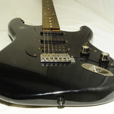 Fender Japan Stratocaster E Serial Electric Guitar Black Ref No.4876 image 7