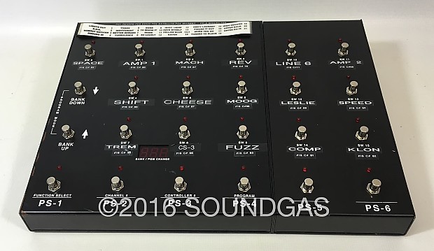 Bob Bradshaw / Custom Audio Electronics RS-10 MIDI Foot