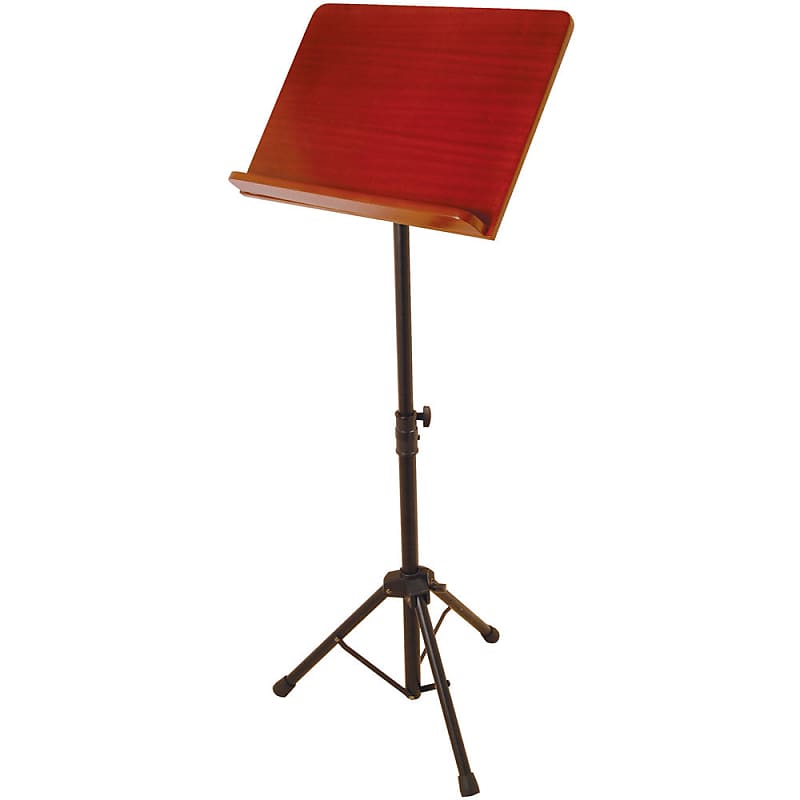 On-Stage Stands Conductor Stand w/22" Wood Bookplate <SM7312W> image 1