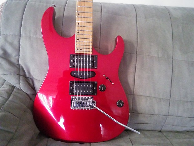 Washburn Mercury MG/24 90's Red Sparkle | Reverb
