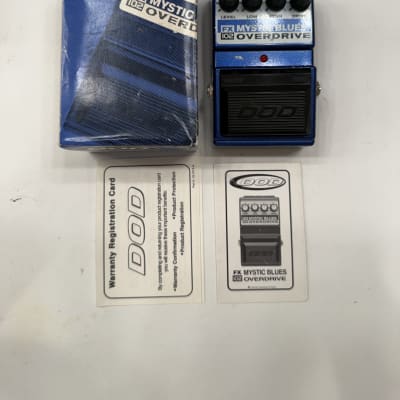 DOD FX102 Mystic Blues Overdrive | Reverb