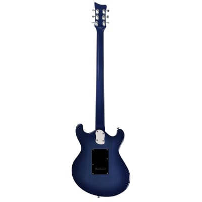 Danelectro 66BT Baritone Guitar (Blue) image 3