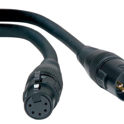 ADJ AC5PDMX10, 5-Pin Male to 5-Pin Female Connection DMX Cable - 10 foot image 2