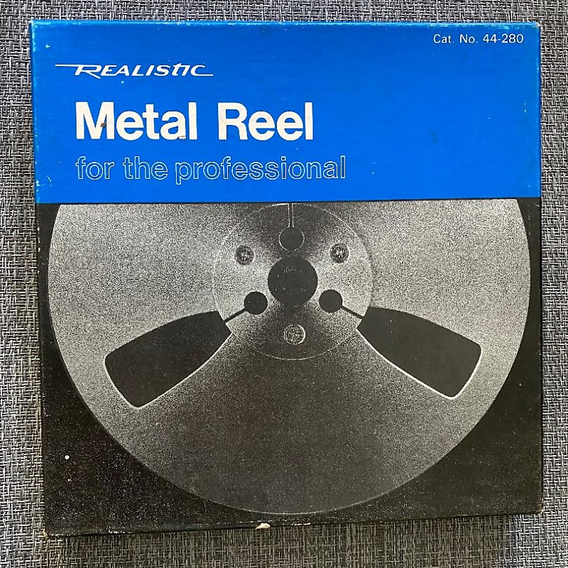 Realistic 7 Metal Take Up Reel in Original box