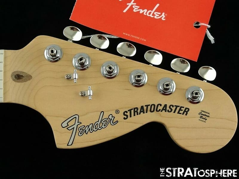 Fender American Performer Stratocaster NECK + LOCKING TUNERS Reverb