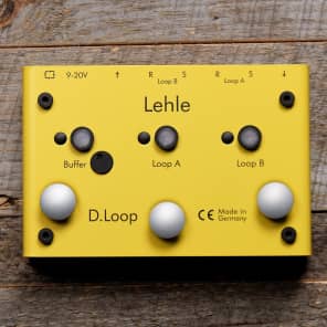 ギター Lehle D.Loop SGoS LEHLE D.LOOP SGOS: プログラマブル FX ルーパー