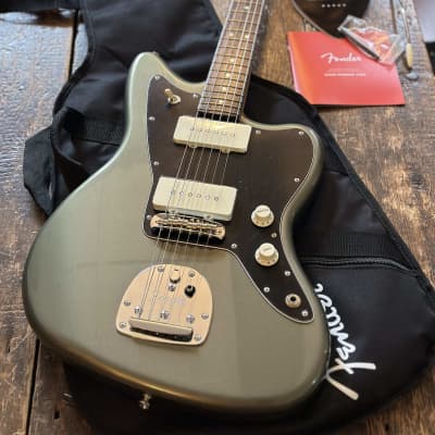 2022 Fender Japan Hybrid II Jazzmaster Forest Blue | Guitar