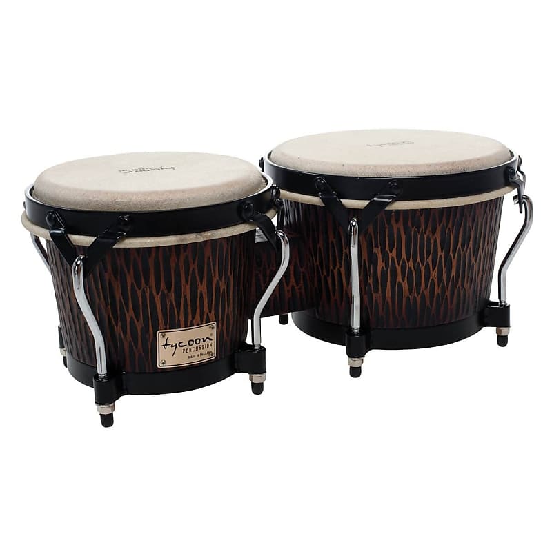 Tycoon Percussion 7 & 8 1/2 Supremo Select Series Bongos | Reverb