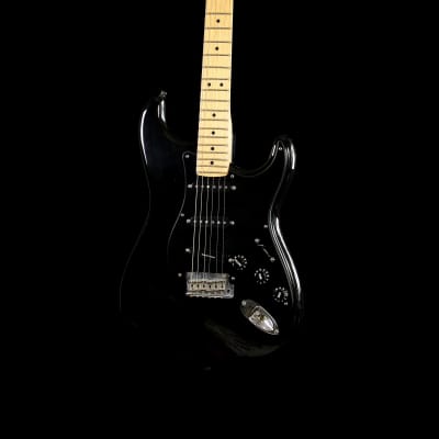 Fender American Standard Stratocaster Black Seymour Duncan / Blackout Mods 2011 for sale