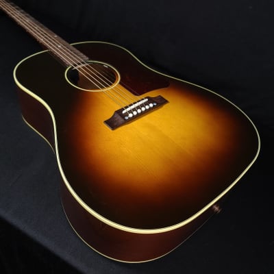 Gibson J45 50's Original Sunburst Acoustic Guitar with Pickup, Hardshell Case image 11