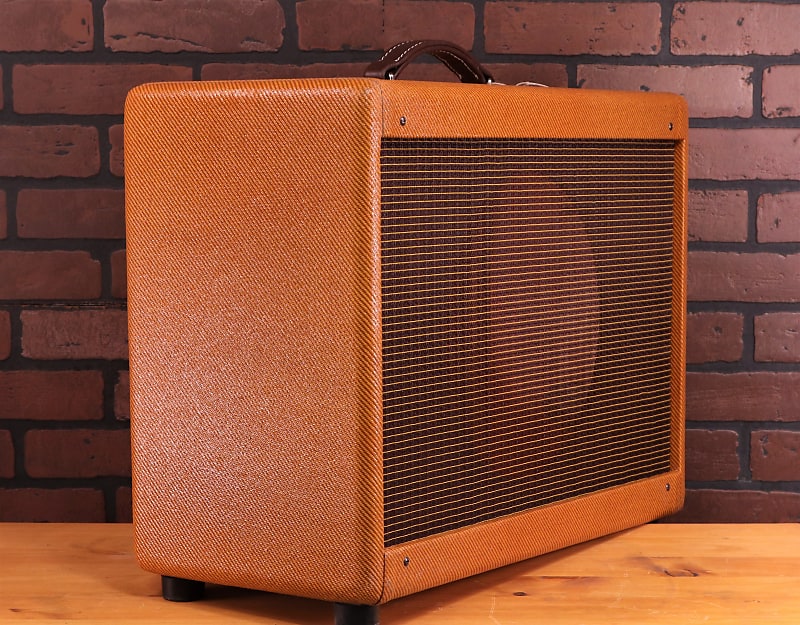 Oversized 1x12 Narrow Panel Tweed Extension Cabinet/Tinted | Reverb