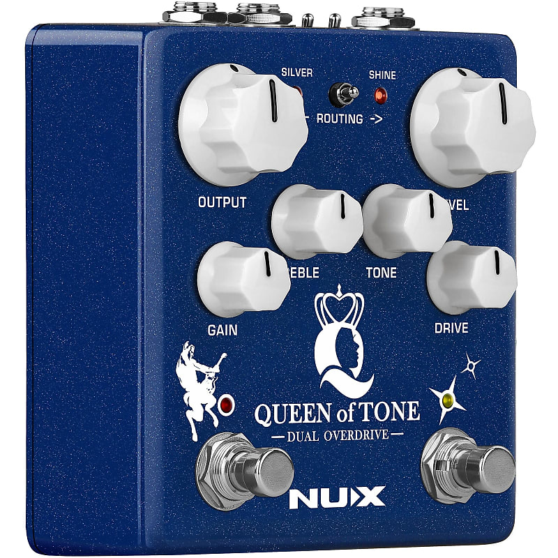 NUX Queen of Tone Dual Overdrive Pedal