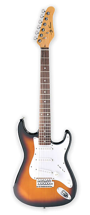 Jay Turser JT-30-TSB 30 Series Double Cutaway 3/4 Size Maple Neck 6-String Electric Guitar image 1