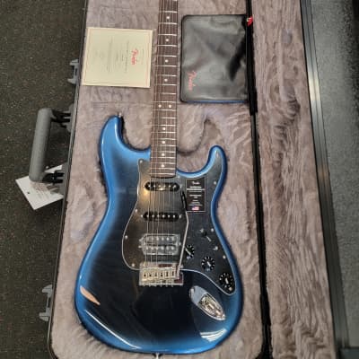 New, open box, Fender American Professional II Stratocaster HSS Dark Night, Case, Free Shipping! image 4