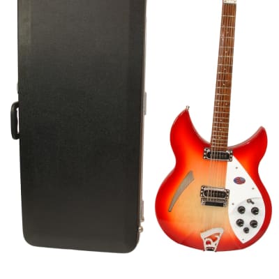 2024 Rickenbacker 330/12 12-String Semi-Hollow Electric Guitar - FireGlo with Case image 1