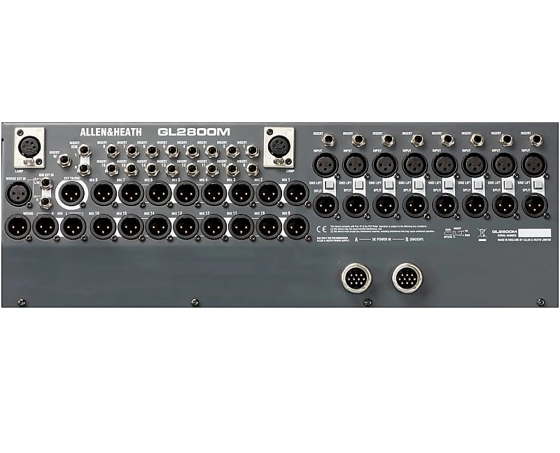 Allen & Heath GL2800M-824 16-Mix 24-Channel Monitor Mixing Console image 2