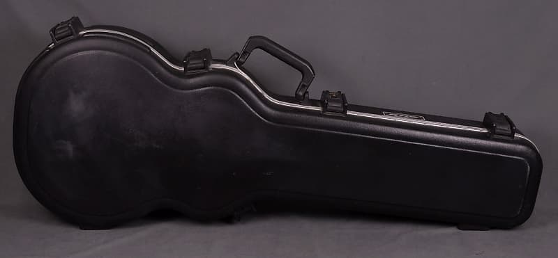 SKB Orange California USA Guitar Case for Gibson/Epiphone Les Paul/LP Black