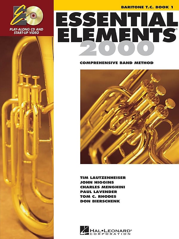 Essential Elements 2000 Baritone TC Book 1 with CD image 1