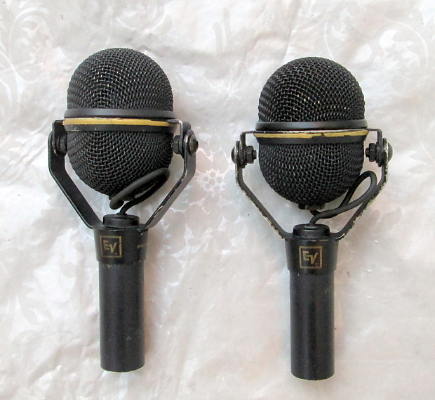 Electro Voice N/D 468 Mic Pair - Microphones E/V EV ND Mics