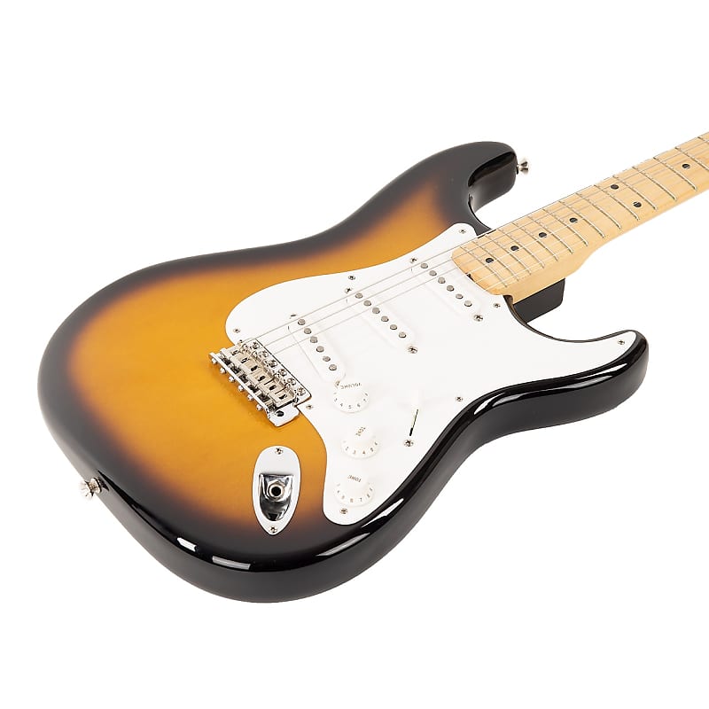 ギター Fender American vintage 56 Stratocaster Fender American Vintage '56 Stratocaster - Aged White Blonde