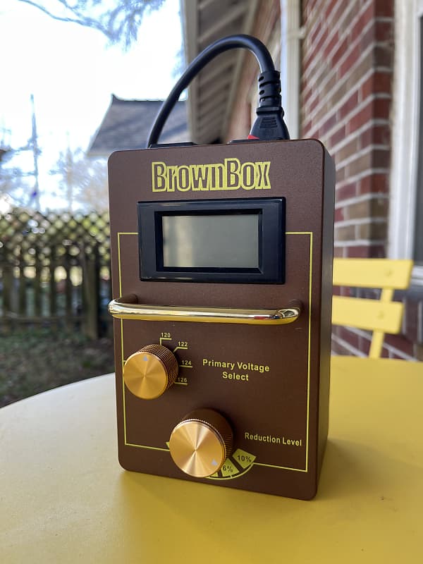 AmpRX BrownBox Tube Amp Input Voltage Attenuator Reverb