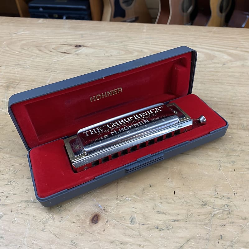 Hohner The Chromonica Chromatic Harmonica w/ Case Key of C Reverb