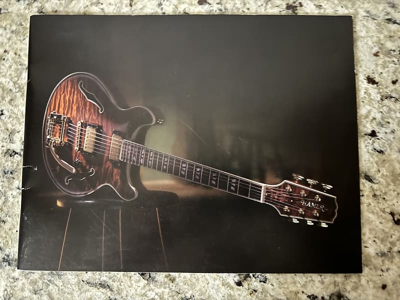 Hamer Guitar Catalog 2007 Korina Vector Junior Newport Improv Reverb