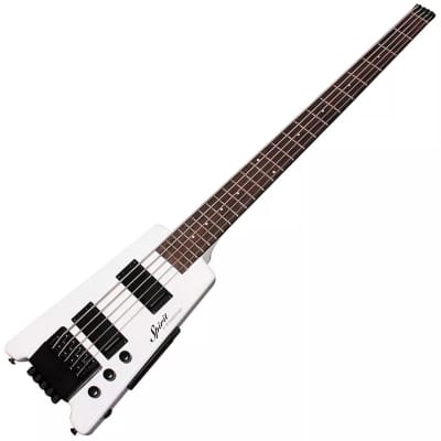 Steinberger Spirit XT-25 Standard 5-String Bass White with Gig Bag image 2