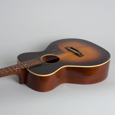 Kalamazoo  Sport Model KG 3/4 Flat Top Acoustic Guitar (1941), ser. #4539G-14, chipboard case. image 7