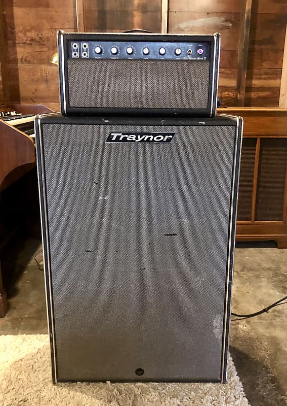 1970 Traynor YBA-1A Bass Master W/ YC-610 Cab | Reverb