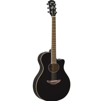 Yamaha APX600 Black 6-String Acoustic-Electric Guitar image 1