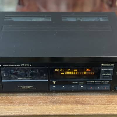 Pioneer CT-S705 *3-Head* Studio Quality - Stereo Cassette Deck (1989) Black image 5