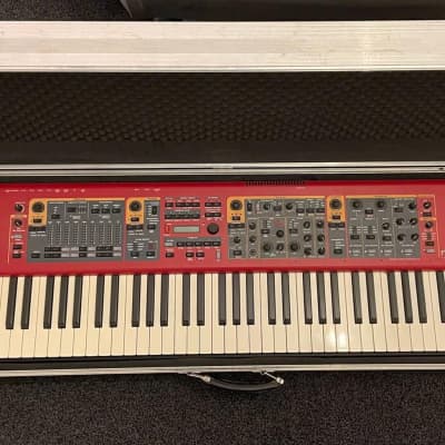 Nord Stage 2 EX HP76 w/ Flight Case + Stand