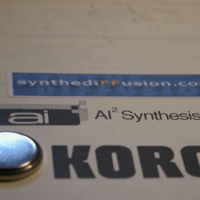 Pile lithium KORG WS EX Wavestation WS-SR Factory reset Sons usine + 200 sons