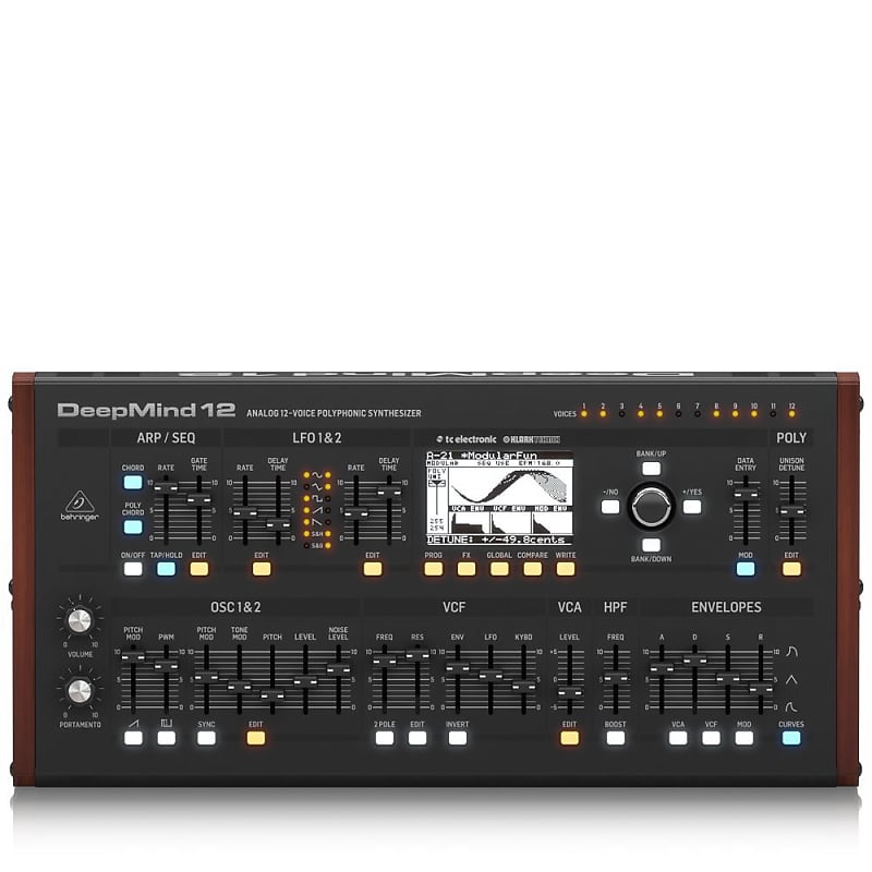 Behringer DeepMind 12D Desktop 12-Voice Polyphonic Analog Synth