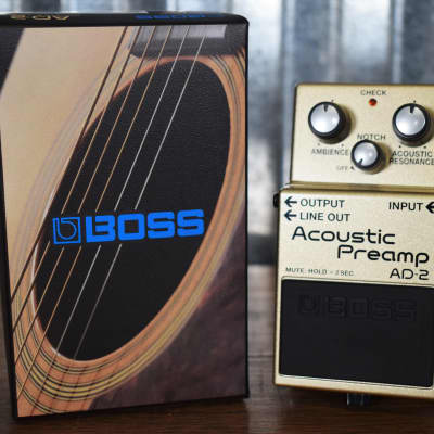 Boss AD-2 Acoustic Preamp Guitar Effect Pedal image 1