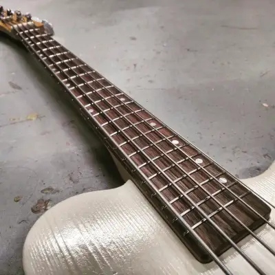 Vuorensaku Guitars T.Family "MP Shorty V" 2022 Aged Magnolia White image 8
