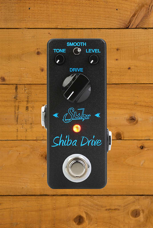 中古 Suhr Shiba Drive Mini Black Edition Suhr Shiba Drive Mini Pedal - Black Edition | Sweetwater