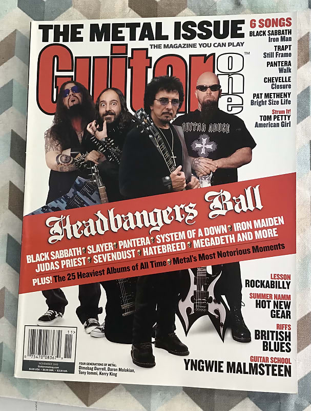 Guitar One November 2003 and Guitar World March 2005: Dimebag | Reverb