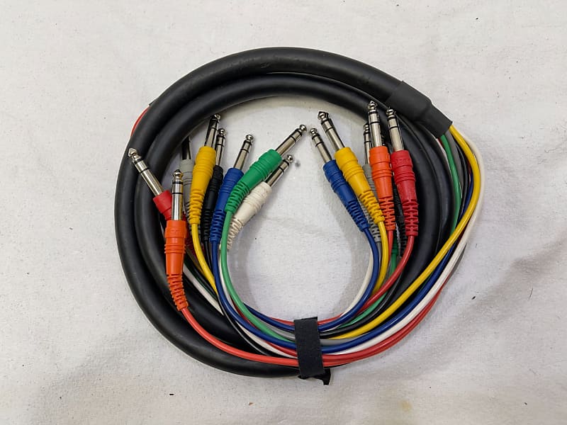 Hosa Professional 8Channel HiDefinition Recording Snake 6' Reverb