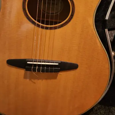 Yamaha  APX-5NA Nylon String Acoustic/electric  2000s  Standard Acoustic Wood Finish image 3