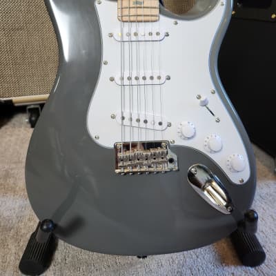 90s Squier Silver Series Stratocaster Electric Guitar - Made in 