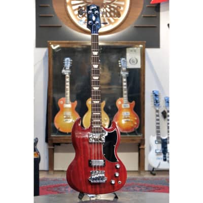2022 Gibson SG Standard Bass heritage cherry image 2