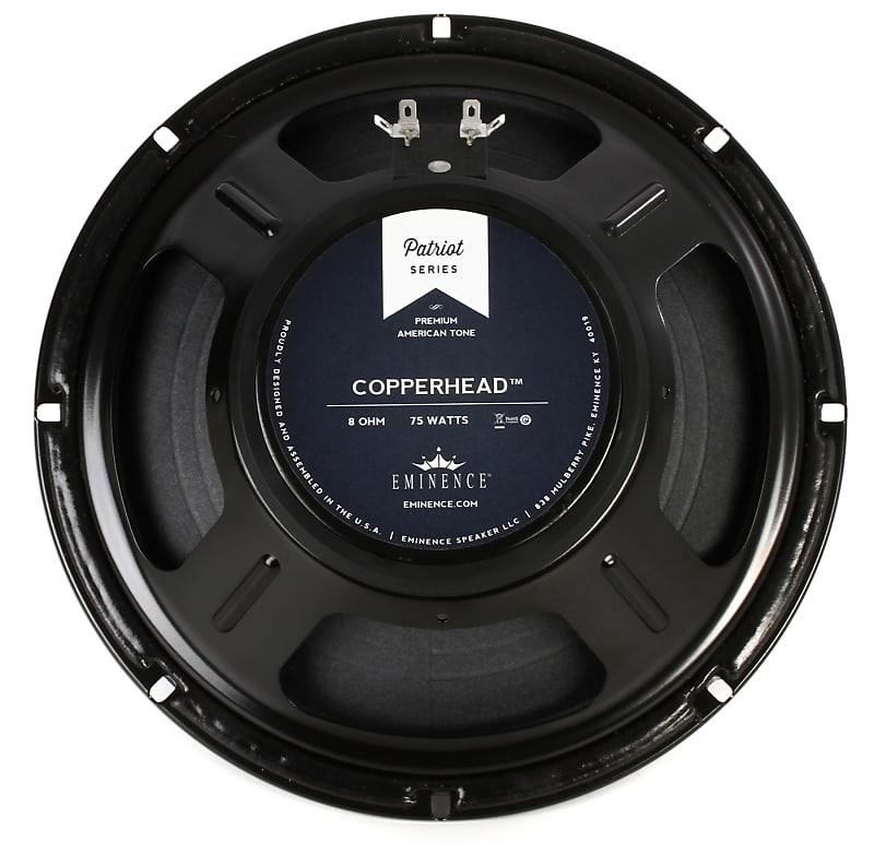 Eminence The Copperhead 10-inch 75-watt Guitar Amp Replacement Speaker - 8 ohm image 1