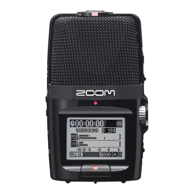 Zoom H2n Stereo/Surround-Sound Portable Handy Recorder with Onboard 5-Mic Array image 2