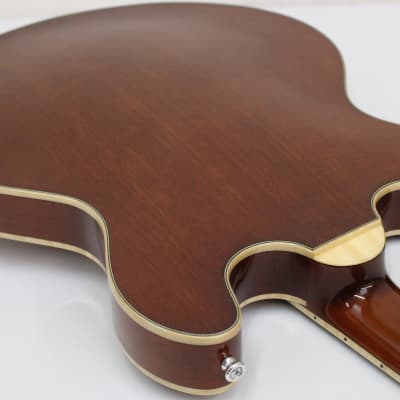 Eastman T185MX Thinline Archtop Electric Guitar, Goldburst image 6