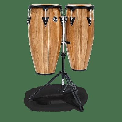 Latin Percussion LP Performer Series Conga Pair With Heavy Duty 