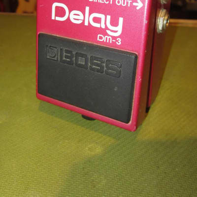 1984 BOSS DM-3 Delay Red